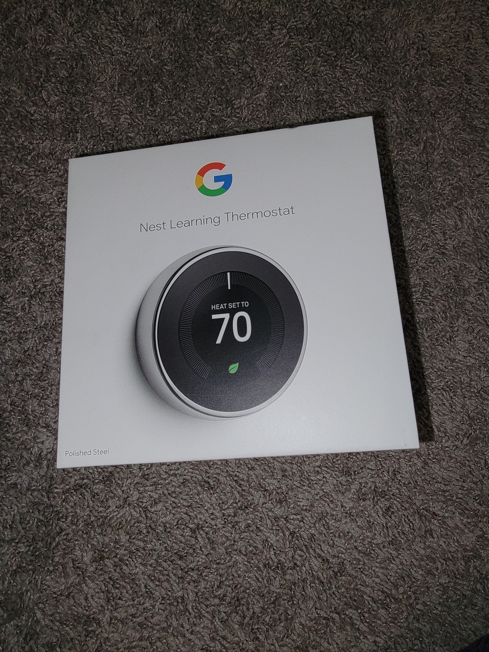 google Nest Learning Thermostat - White with Black Display - Replacement Parts